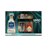 Tequila 1800 silver + set coctelería + sparkling (1 und)