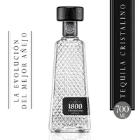Tequila Blanco 1800 cristalino añejo (700 ml)