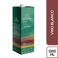 Vino blanco CUATRO CUMBRES tetrapack (1000 ml)
