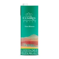 Vino Blanco Cuatro Cumbres Tetrapack 1000ml