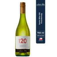 Vino blanco SANTA RITA 120 chardonnay Chardonna (750 ml)