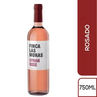 Vino rosado LAS MORAS syrah Syrah Rosé (750 ml)