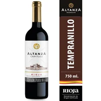 Vino tinto ALTANZA joven Tempranillo (750 ml)
