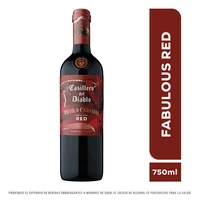 Vino tinto CASILLERO DEL DIABLO fabulous red Blended (750 ml)