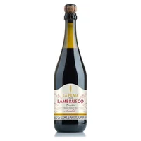 Vino tinto LA PIUMA MARCA EXCLUSIVA espumoso Lambrusco (750 ml)