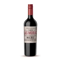 Vino Tinto Las Moras Organico Malbec 750ml