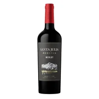 Vino tinto SANTA JULIA MARCA EXCLUSIVA merlot (750 ml)
