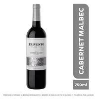 Vino tinto TRIVENTO blended Cabenet S (750 ml)