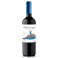 Vino tinto VOLCANES merlot (750 ml)
