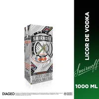 Vodka SMIRNOFF lulo saborizado listo para tomar (1000 ml)