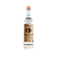 Vodka TITOS botella handmade (750 ml)