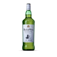 Whisky Black And White Blended Litro