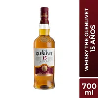 Whisky GLENLIVET single malt 15 Años (700 ml)