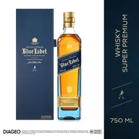 Whisky JOHNNIE WALKER. blue label (750 ml)