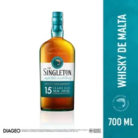 Whisky SINGLETON single malt 15 Años (700 ml)