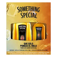 Whisky SOMETHING + 1 botella something 200ml (750 ml)