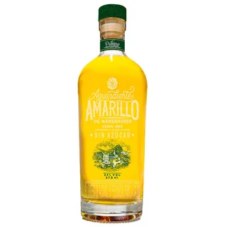 Aguardiente amarillo manzanares 24° pionero x375ml