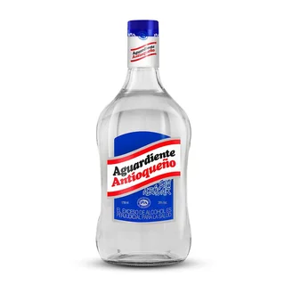 Aguardiente ANTIOQUENO azul sin azúcar garrafa (2000 ml)