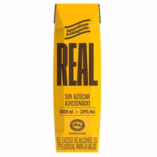 Aguardiente ANTIOQUENO real sin azúcar (1050 ml)
