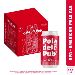 Cerveza artesanal POLA DEL PUB american pale (1320 ml)