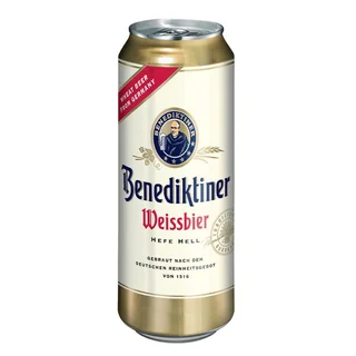Cerveza Benedik Tiner Weissbier Lata x 500 Ml