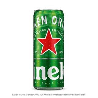 Cerveza HEINEKEN lata lager (310 ml)