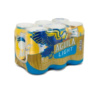 Cerveza Light Sixpack AGUILA LIGHT 1980 ml