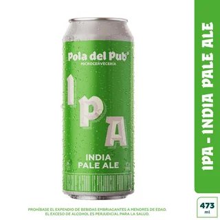 Cerveza POLA DEL PUB indian pale ale (473 ml)