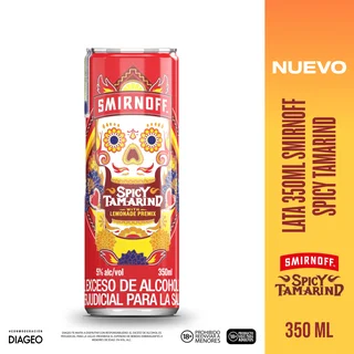 Coctel SMIRNOFF tamarindo lata (350 ml)