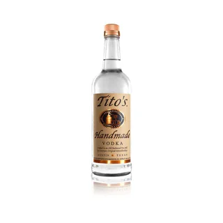 Vodka TITOS botella handmade (750 ml)