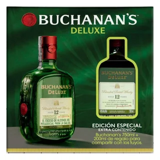 Whisky BUCHANAN S deluxe extracontenido (750 ml)