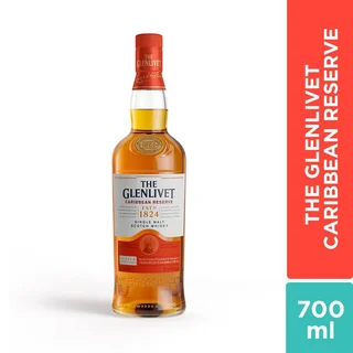 Whisky GLENLIVET caribbean reserve single malt (700 ml)
