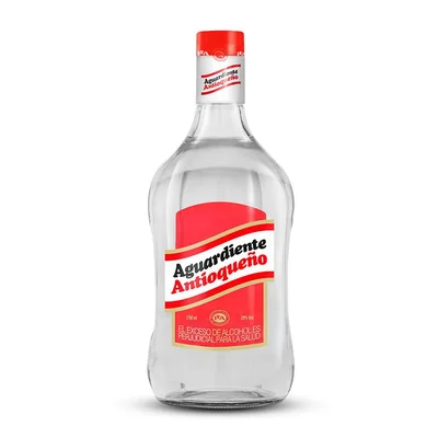 Aguardiente ANTIOQUENO rojo garrafa (2000 ml)