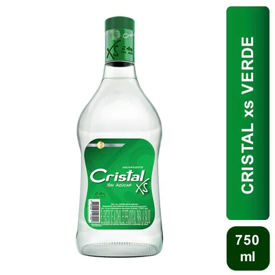Aguardiente CRISTAL sin azúcar (750 ml)