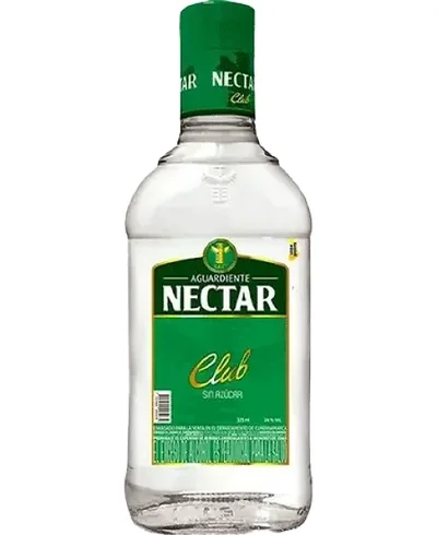 Aguardiente Nectar Club sin azúcar x 375ml