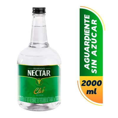Aguardiente NECTAR néctar club (2000 ml)