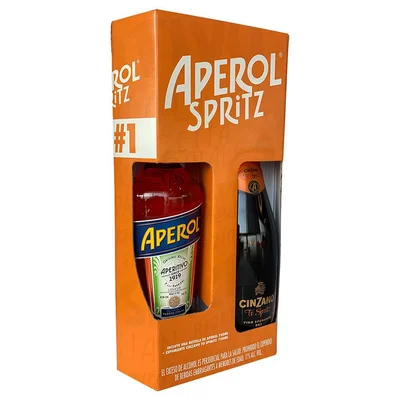 Aperitivo APEROL SPRITZ espumante cinzano pro spritz (1500 ml)