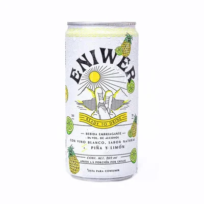 Aperitivo ENIWER READY TO DRINK blano piña limón (269 ml)