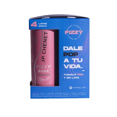 Aperitivo JP CHENET lata fizzy rosé (1000 ml)