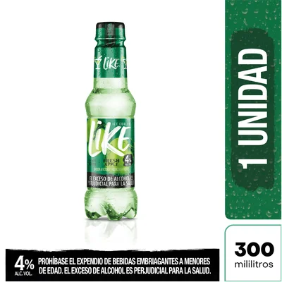 Aperitivo Like Fresh Apple Pet 300ml