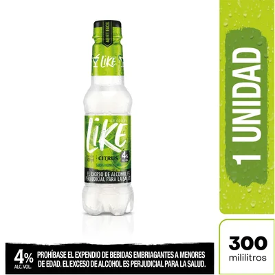 Aperitivo LIKE ICE COOLER citrus limón (300 ml)