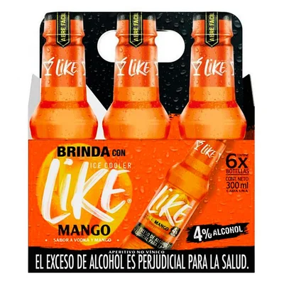 Aperitivo LIKE ICE COOLER ice cooler like mango (1800 ml)