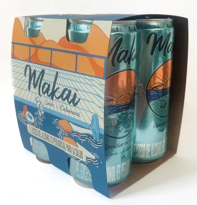 Aperitivo MAKAI HACIA EL OCÉANO limón kalamansi pack (1.24 ml)