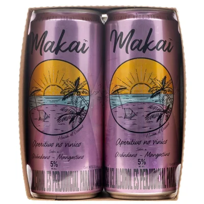 Aperitivo MAKAI HACIA EL OCÉANO mangostino y arándanos (4 UNIDAD)