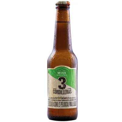 Cerveza 3CORDILLERAS mestiza (300 ml)