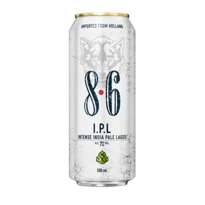 Cerveza 8.6 IPL India Pale Lata 500 ml