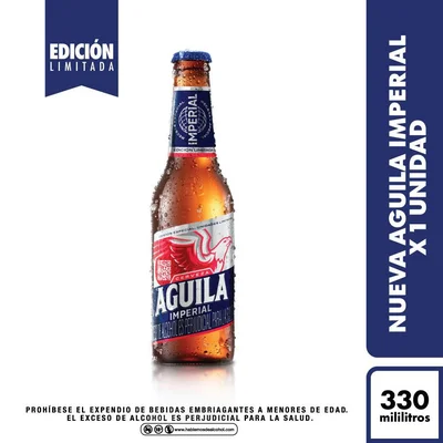Cerveza AGUILA imperial (330 ml)