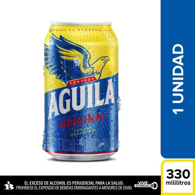 Cerveza AGUILA lata (330 ml)