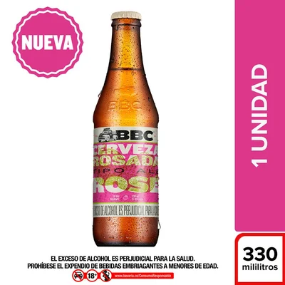 Cerveza artesanal BOGOTA BEER COMPANY botella rosé (330 ml)