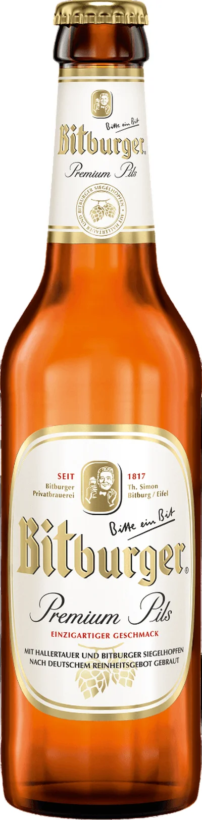 Cerveza Bitburger Pilsner Premium 330 ml